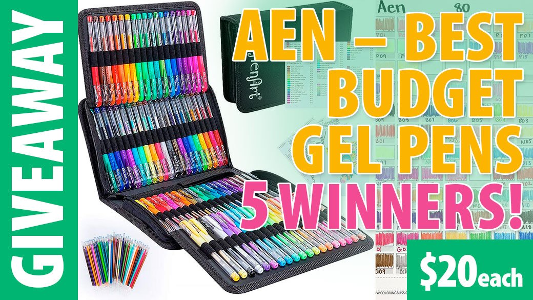 AEN Gel Pen Giveaway